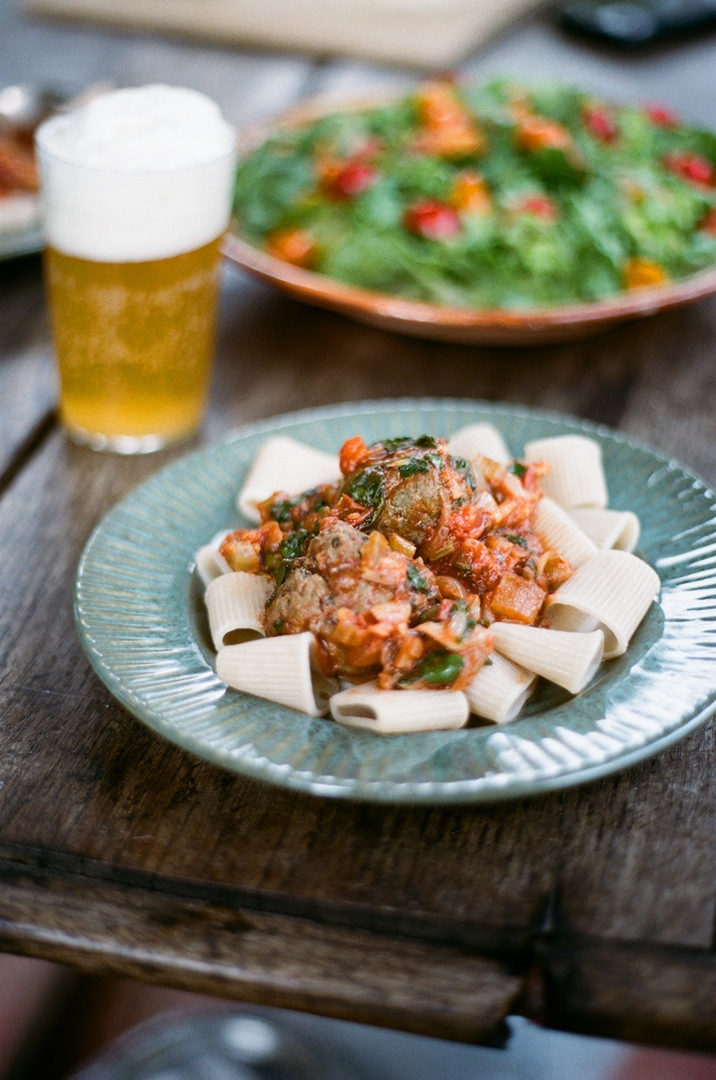 Meatballs in Tomato and Wild Garlic Sauce by Angus Birditt
 &ndash; Northern Pasta Co.