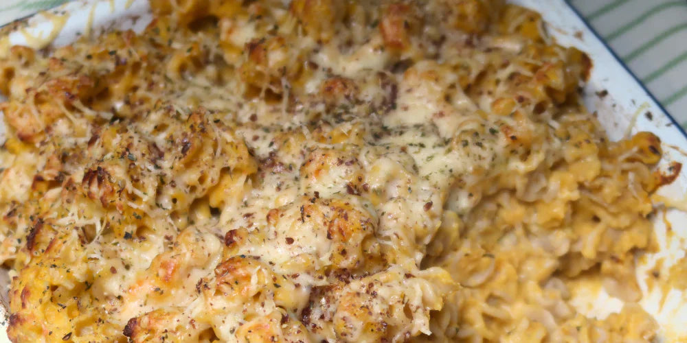 Butternut Squash & Butter Bean Pasta Bake Recipe