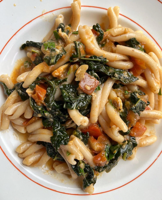 Hannah Miller has created something delicious with our Northern Pasta Co Casarecce and beautiful seasonal veg
