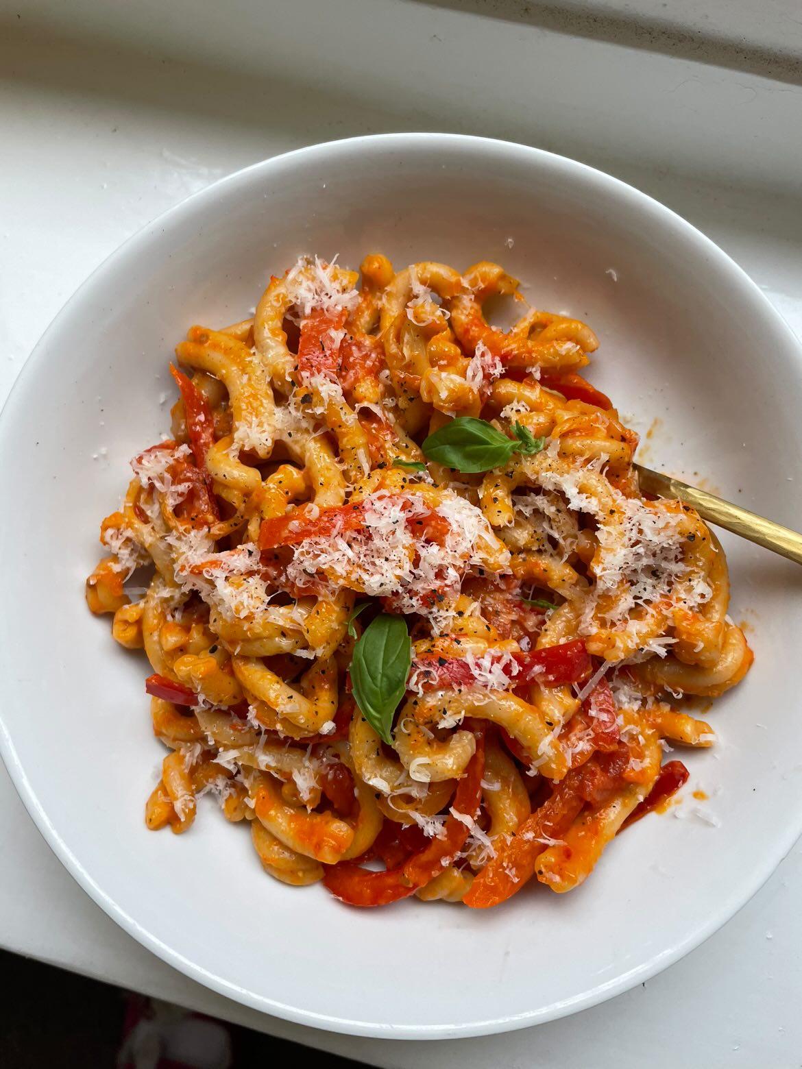 Hannah Wilding creates this delicious pasta recipe with our Casarecce