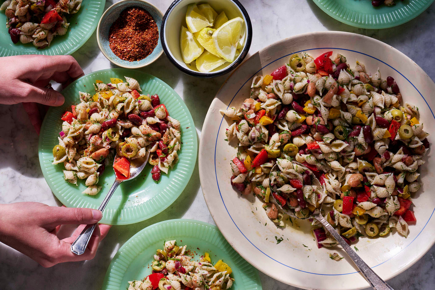 Bean & Pasta Salad