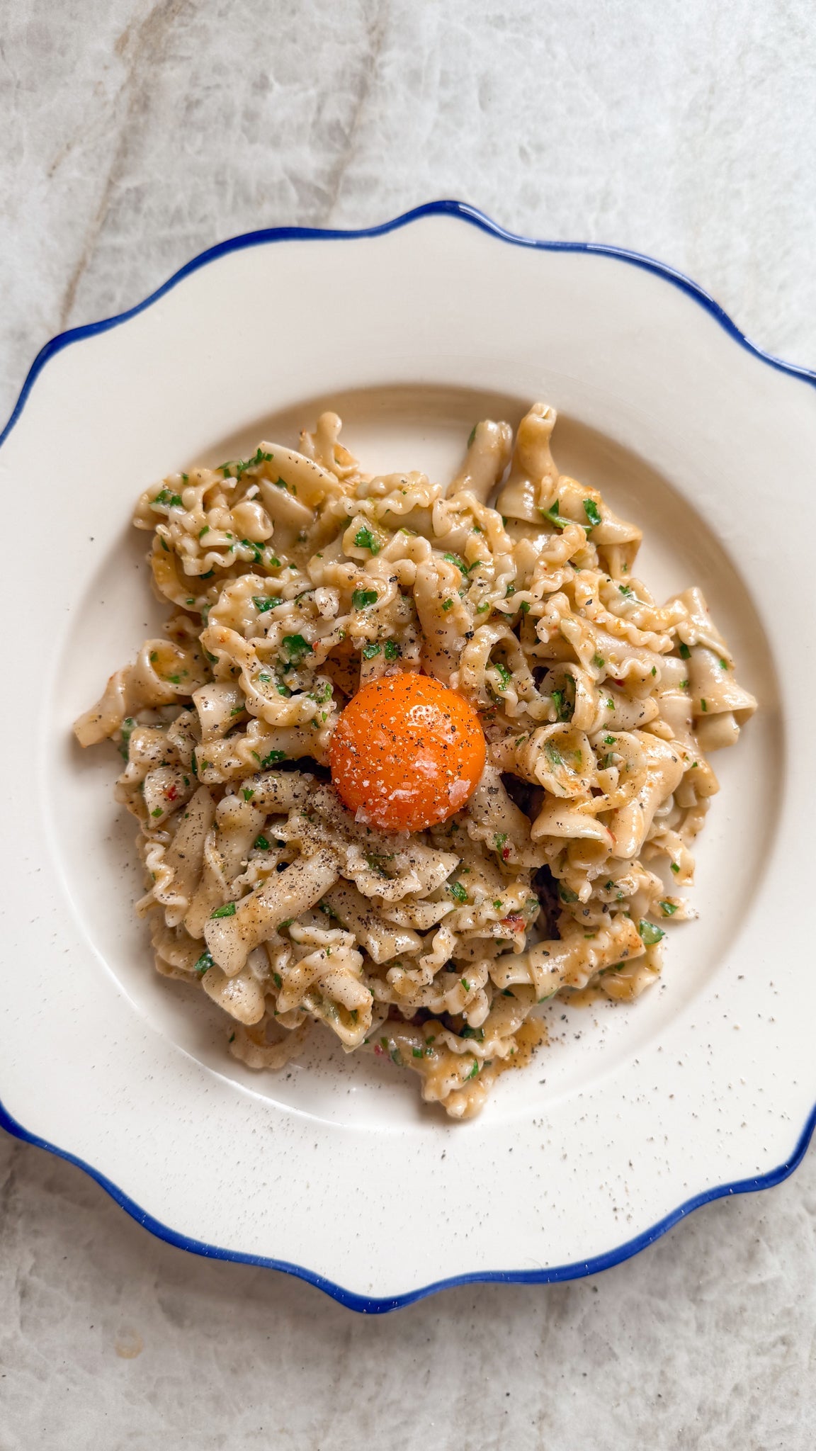 Anchovy Chilli Butter Gigli