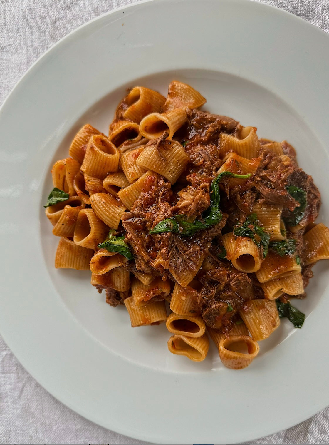 Beef Rib & Merlot Rigatoni