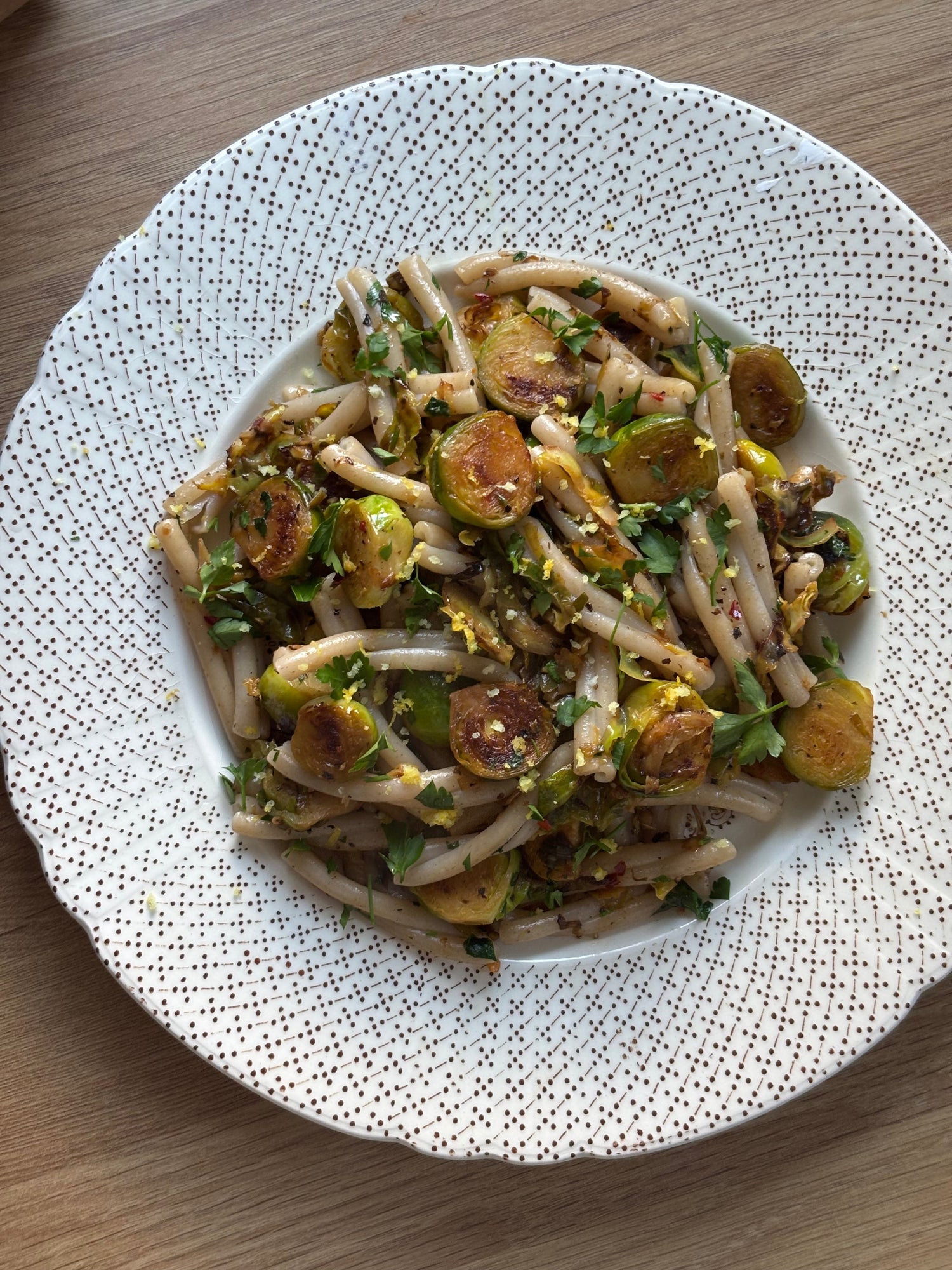 Brussels Sprout Casarecce