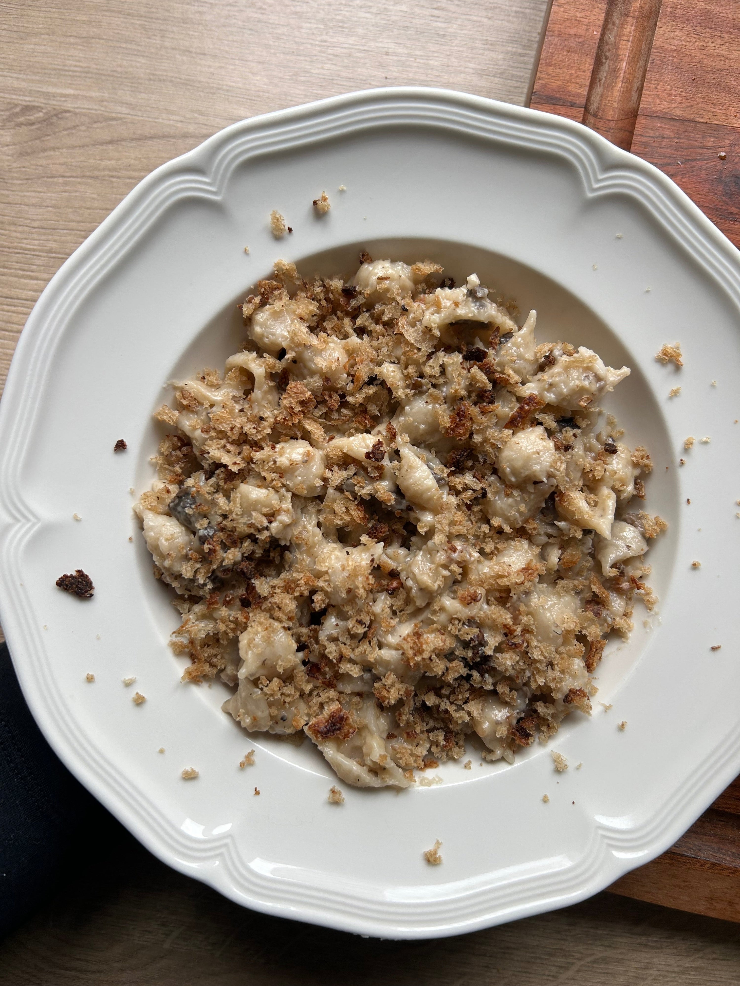 Porcini Mushroom Mac n Cheese