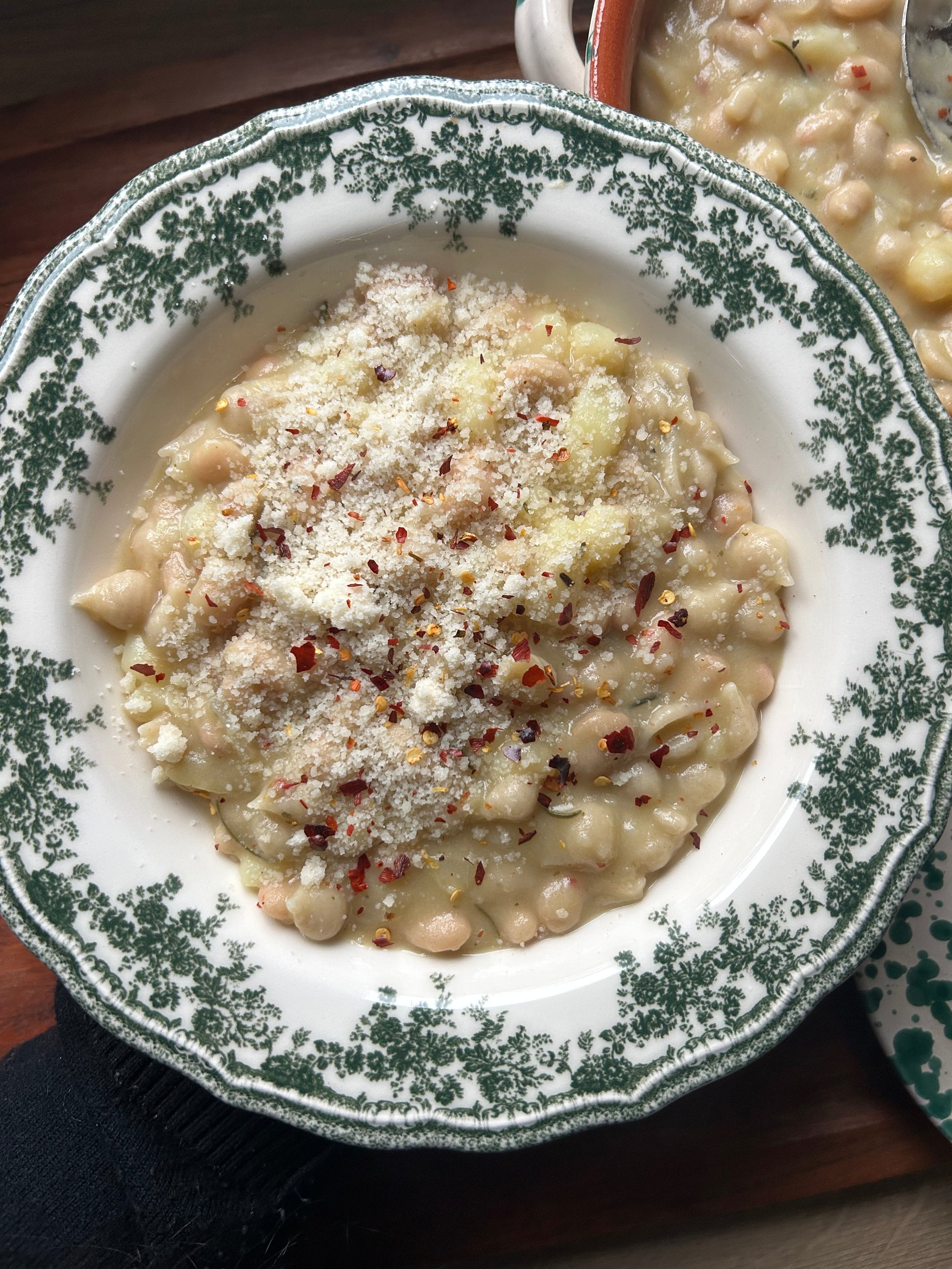 Rosemary, Potato & White Bean Conghliette