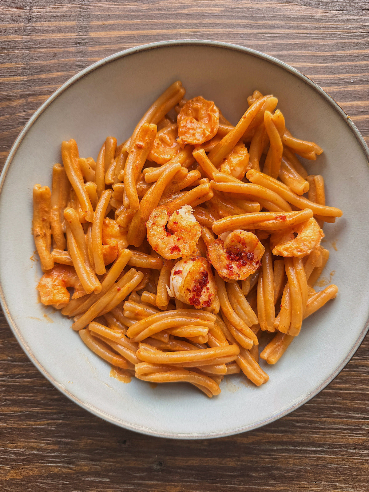 Aleppo King Prawn Casarecce