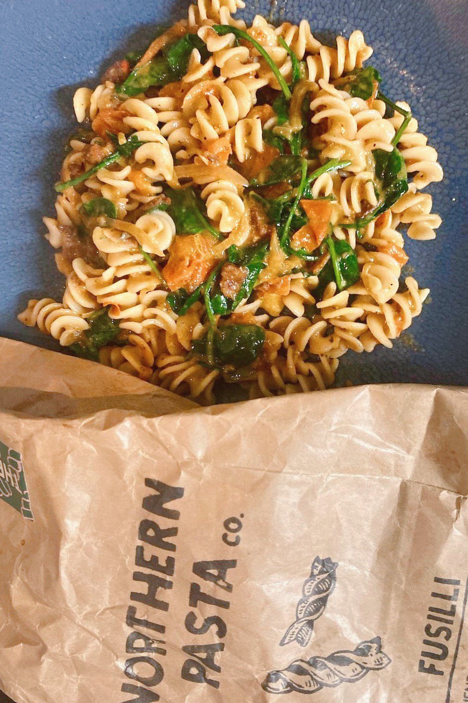 Stonehouse Smokery: Smoky Chorizo & Gorgonzola Fusilli