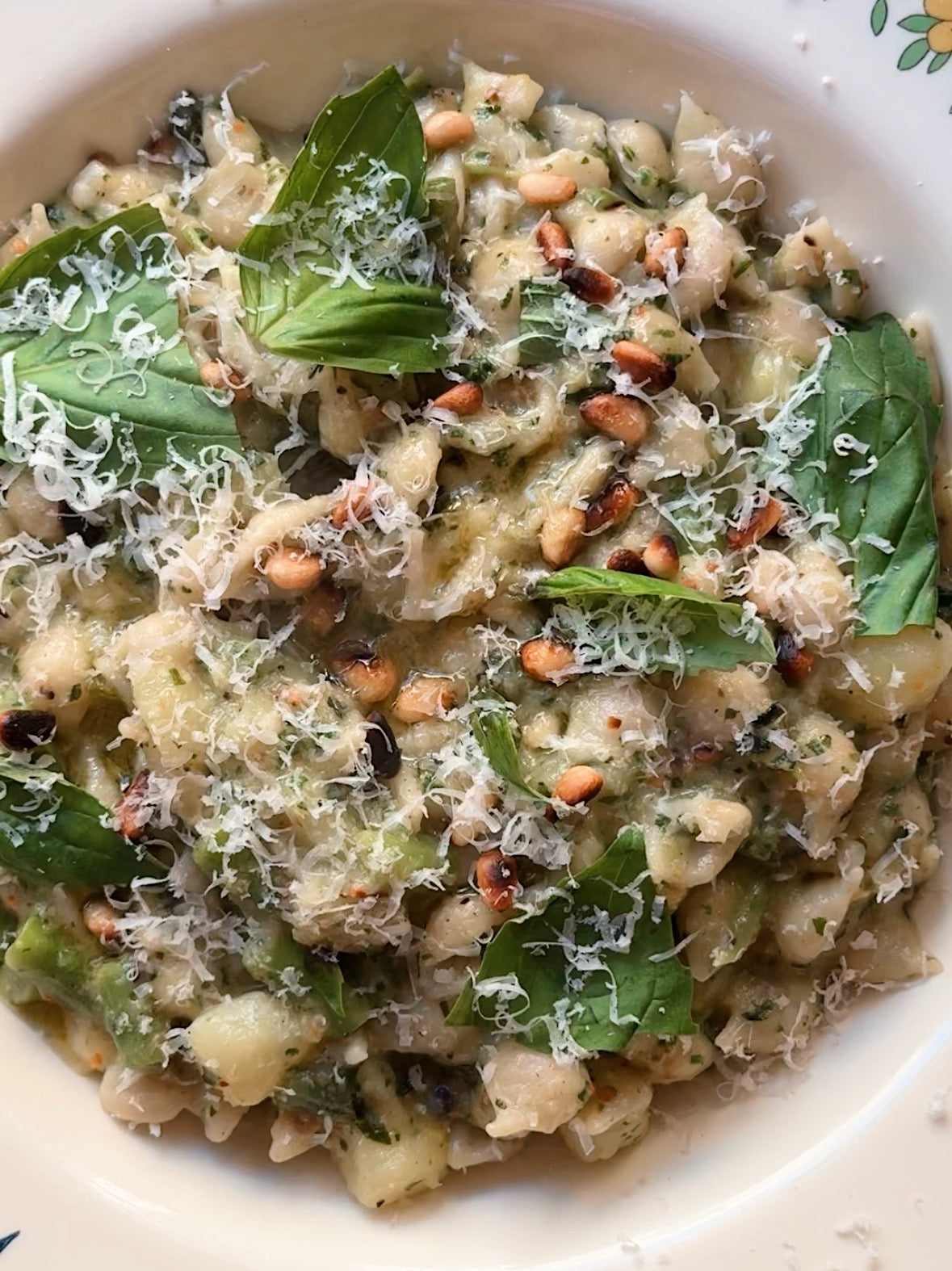 Pesto and Potato Conchigliette