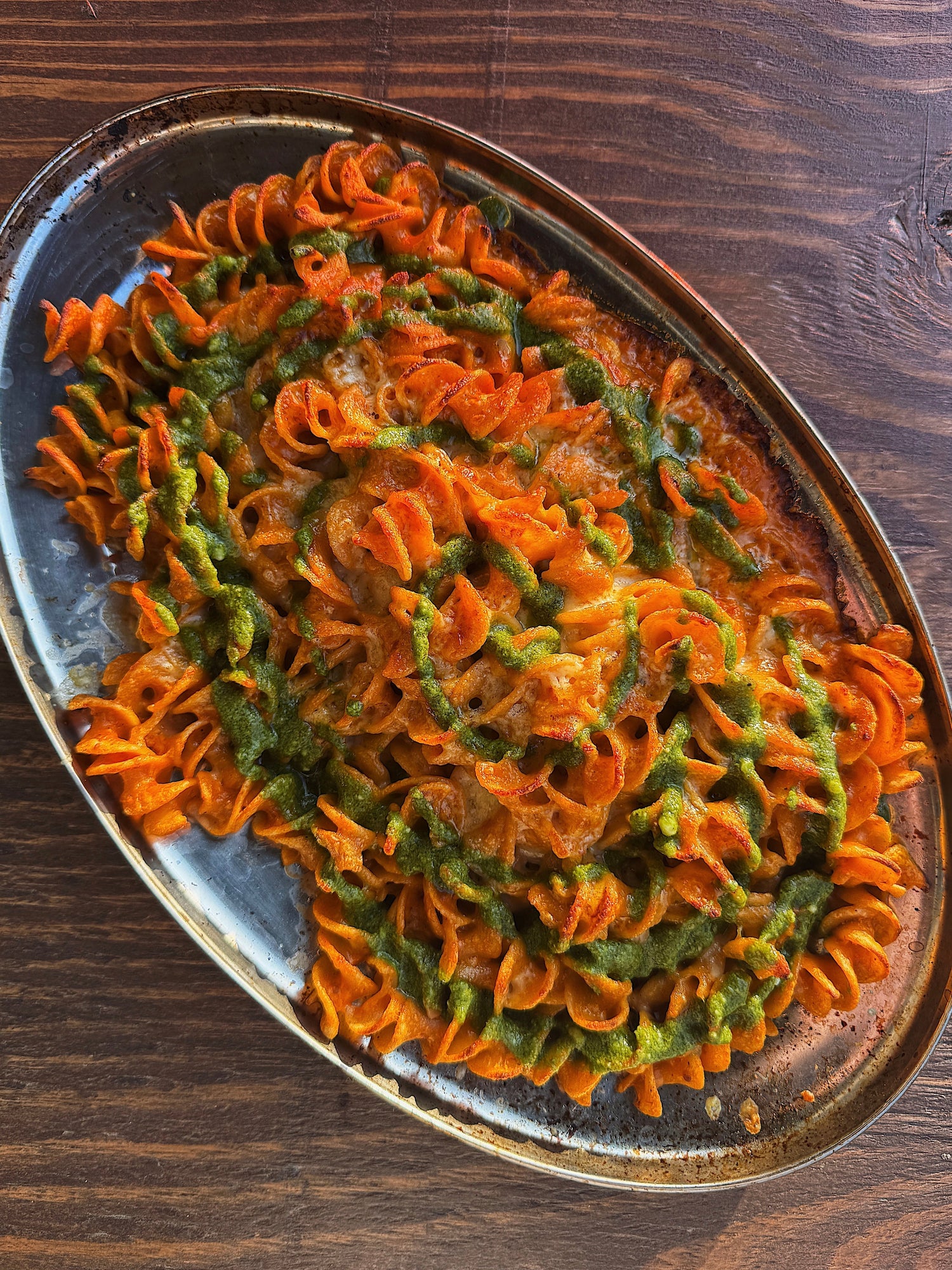 Mascarpone and Roasted Tomato Fusilli Bake
