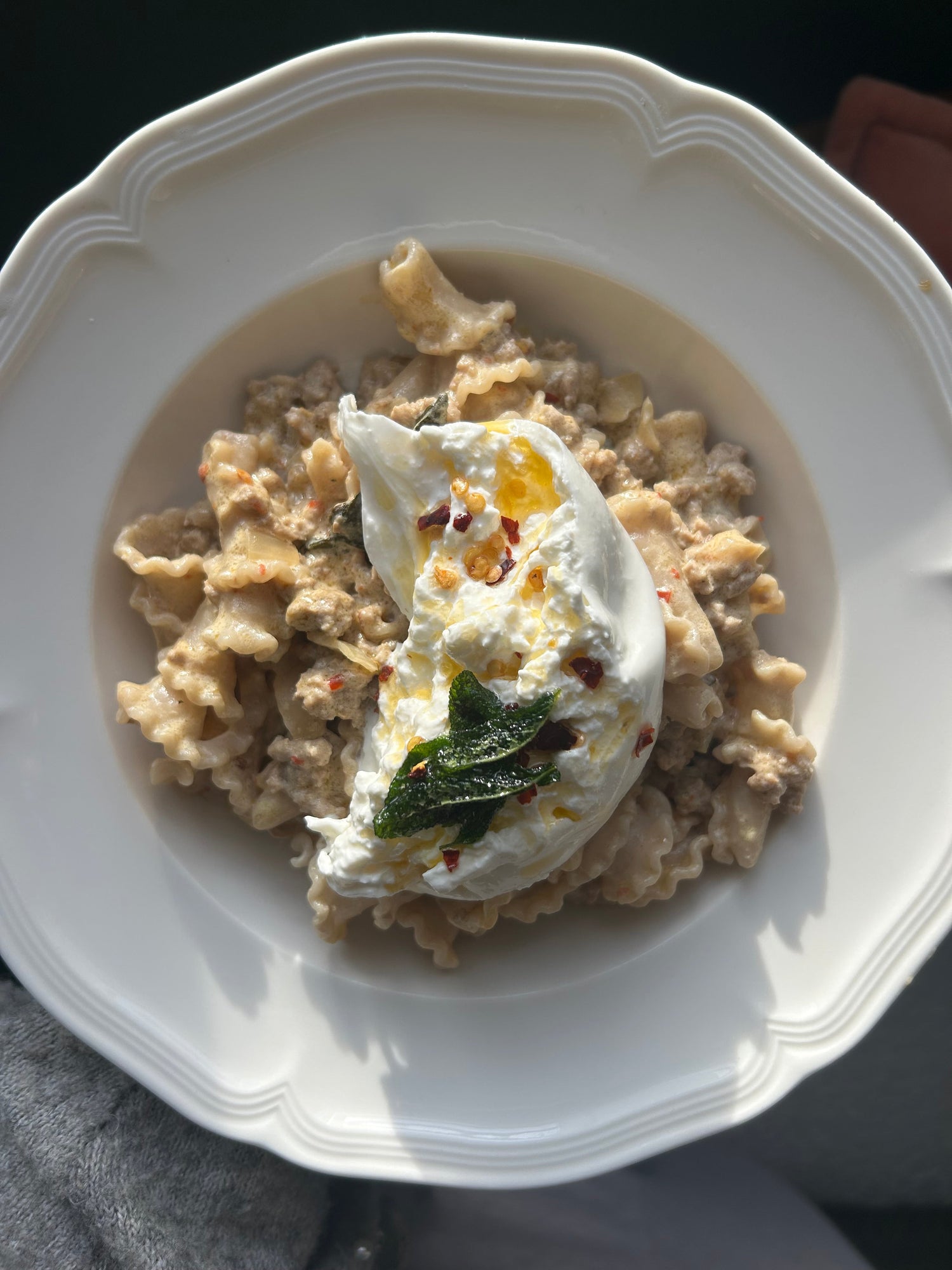 Turkey & Sage Ragu Blanco