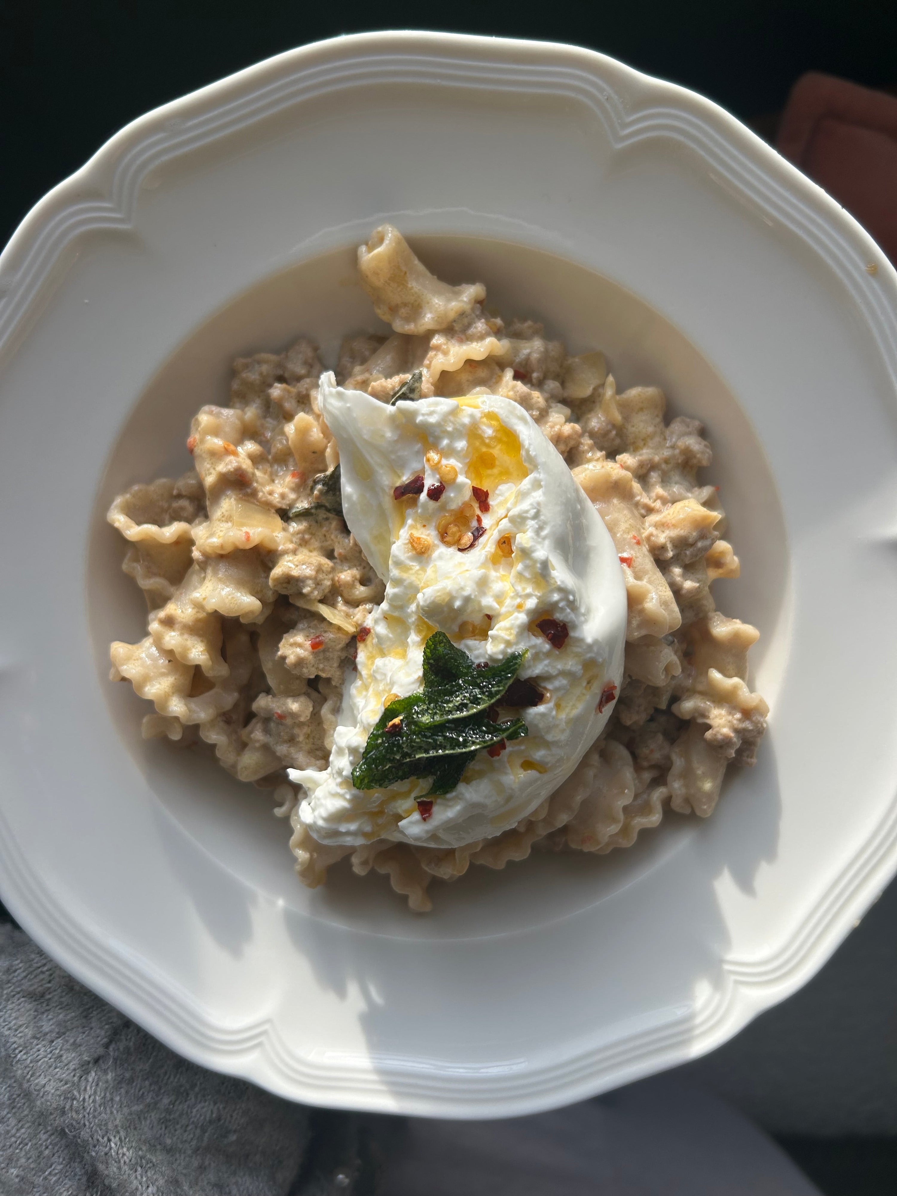 Turkey & Sage Ragu Blanco