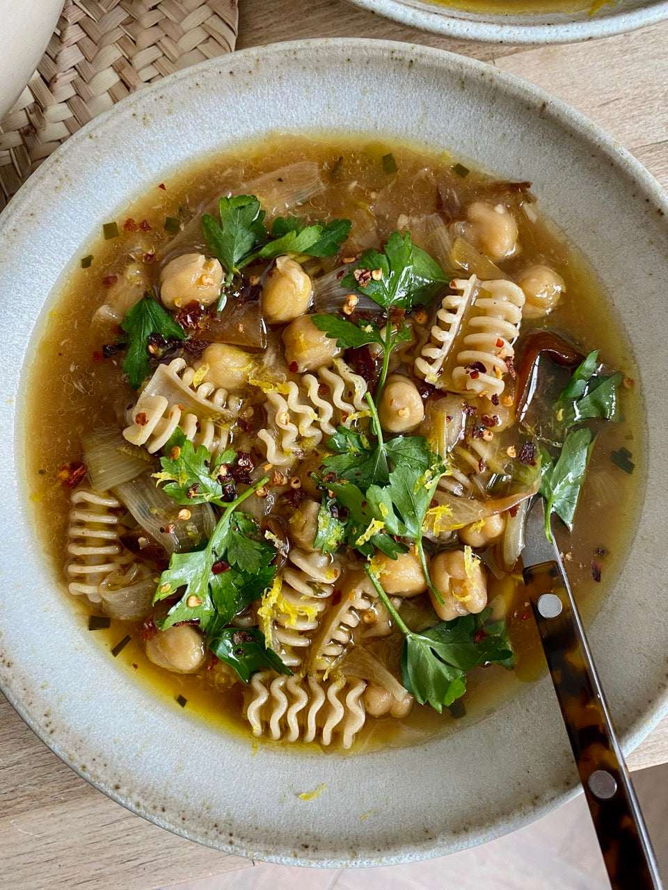 Northern Pasta Co's Radiatori used by Florence Blair to create the most comforting bowl of pasta