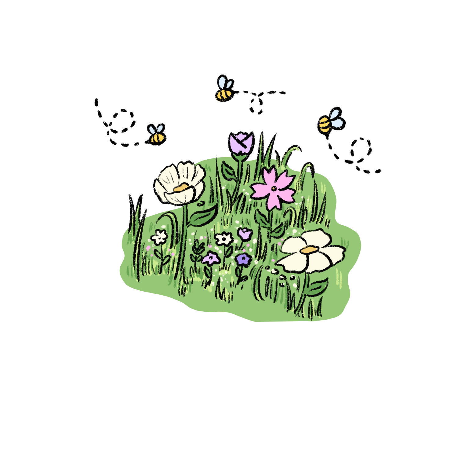 Biodiversity creates habitats for pollinators & beneficial insects while nurturing soil health.